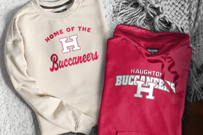 HAUGHTON HIGH SCHOOL BUCCANEERS Sweatshirts (Option 3) Banner