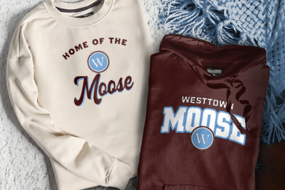 Westtown School official sideline store Sweatshirts (Option 3) Banner