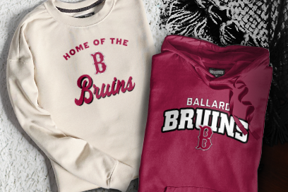 BALLARD HIGH SCHOOL BRUINS Sweatshirts (Option 3) Banner