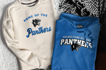 Mounds Park Academy Panthers Sweatshirts (Option 3) Banner