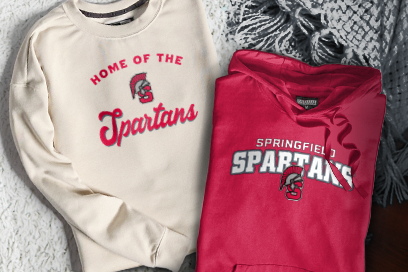 SPRINGFIELD SPARTANS The Online Store Sweatshirts (Option 3) Banner