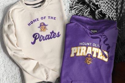 MOUNT OLIVE HIGH SCHOOL PIRATES Sweatshirts (Option 3) Banner
