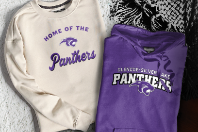 Glencoe-Silver Lake Panthers Sweatshirts (Option 3) Banner