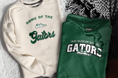 NYC MUSEUM SCHOOL GATORS Sweatshirts (Option 3) Banner