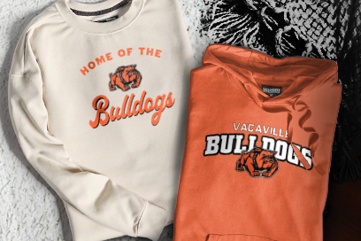 Vacaville Bulldogs Sweatshirts (Option 3) Banner