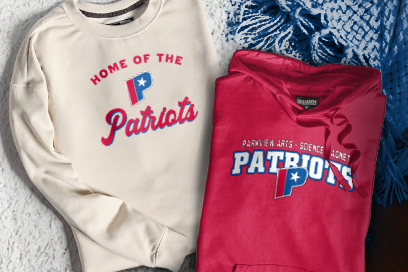 PARKVIEW ARTS-SCIENCE MAGNET H S PATRIOTS Sweatshirts (Option 3) Banner