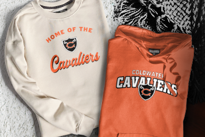 COLDWATER HIGH SCHOOL CAVALIERS Sweatshirts (Option 3) Banner