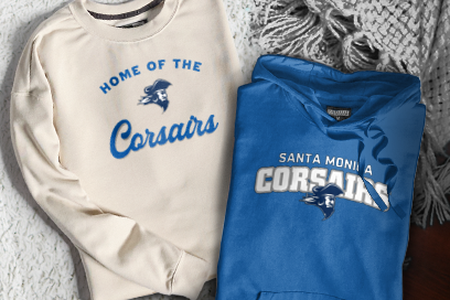 Santa Monica Corsairs Sweatshirts (Option 3) Banner