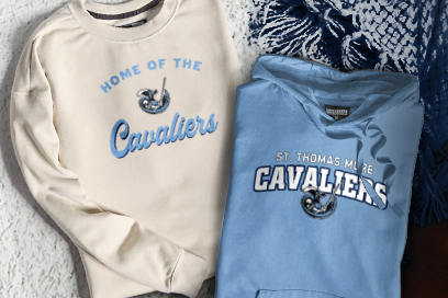 St. Thomas More Cavaliers Sweatshirts (Option 3) Banner