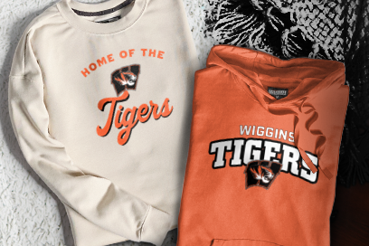 WIGGINS TIGERS The Official Online Store Sweatshirts (Option 3) Banner