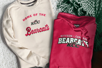 KITTSON-CENTRAL HIGH SCHOOL BEARCATS Sweatshirts (Option 3) Banner