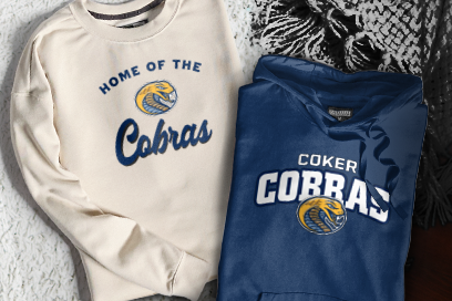 Coker Cobras Sweatshirts (Option 3) Banner