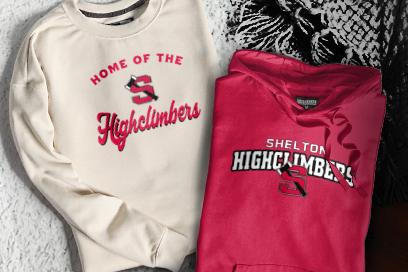 SHELTON HIGHCLIMBERS ONLINE STORE Sweatshirts (Option 3) Banner