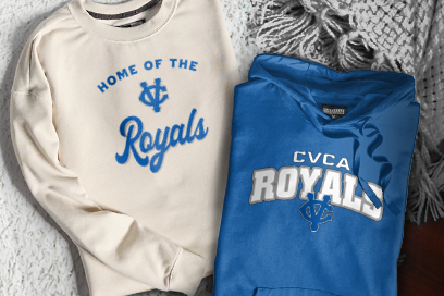 CVCA Royals The Online Store Sweatshirts (Option 3) Banner