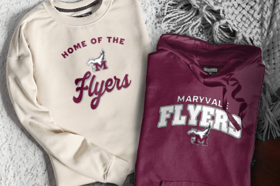 MARYVALE HIGH SCHOOL PEGASUS Sweatshirts (Option 3) Banner