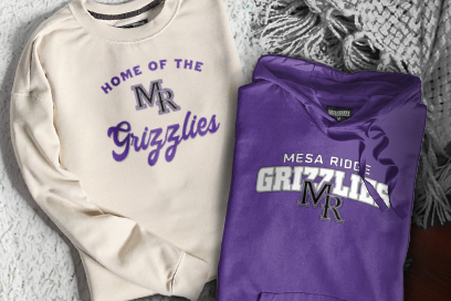 Mesa Ridge Grizzlies Sweatshirts (Option 3) Banner
