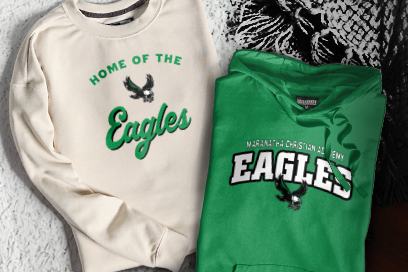 Maranatha Christian Academy EAGLES Sweatshirts (Option 3) Banner