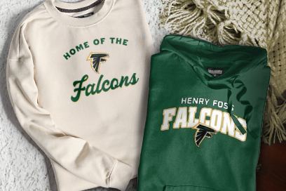 HENRY FOSS HIGH SCHOOL FALCONS Sweatshirts (Option 3) Banner