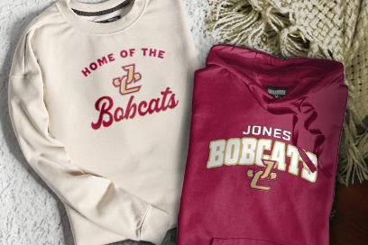 Jones College Bobcats The Official Online Store Sweatshirts (Option 3) Banner