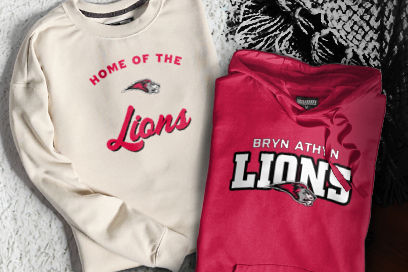 Bryn Athyn College The Official Store of the Lions Sweatshirts (Option 3) Banner