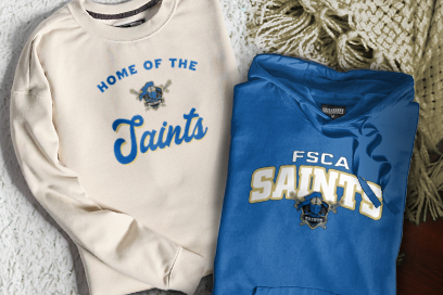 Florida State Christian Academy  Christian Academy Sweatshirts (Option 3) Banner
