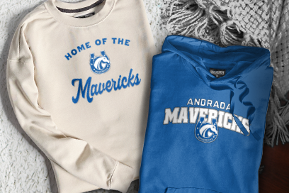 Andrada Mavericks Online Store Sweatshirts (Option 3) Banner