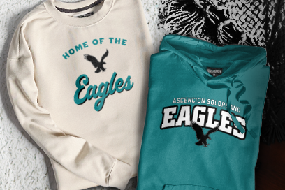 Ascencion Solorsano Eagles Sweatshirts (Option 3) Banner