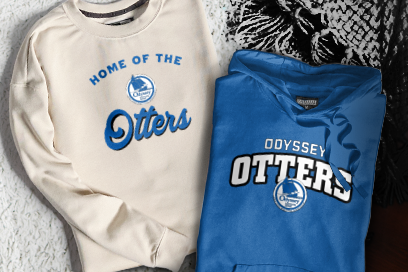 Odyssey Otters Sweatshirts (Option 3) Banner