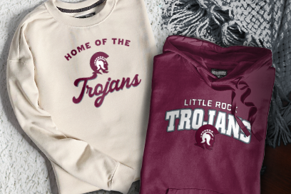 Little Rock Trojans Sweatshirts (Option 3) Banner