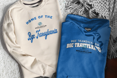 The Cindy Platt Boys & Girls Club  of Transylvania County Sweatshirts (Option 3) Banner