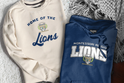 Montessori Reggio Academy  of Sugar Land Sweatshirts (Option 3) Banner