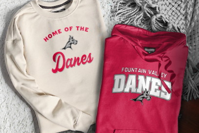 Fountain Valley Danes Sweatshirts (Option 3) Banner
