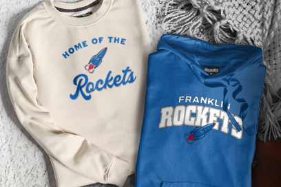 Franklin Rockets Sweatshirts (Option 3) Banner