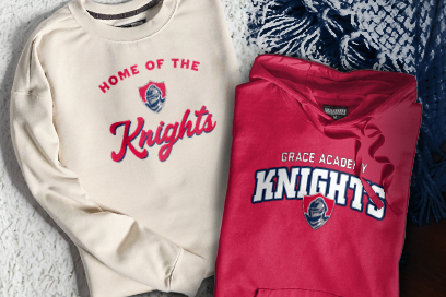 Grace Academy Knights Sweatshirts (Option 3) Banner