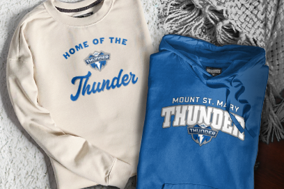Mount St. Mary Academy believe in the boom Sweatshirts (Option 3) Banner