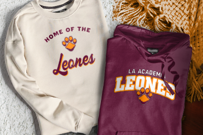La Academia  Leones Sweatshirts (Option 3) Banner