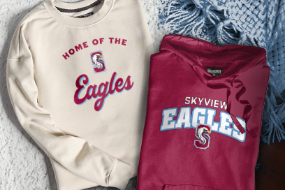 Skyview  Eagles Sweatshirts (Option 3) Banner