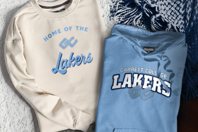 Garrett College Lakers Sweatshirts (Option 3) Banner