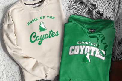 Summit Cove Coyotes Sweatshirts (Option 3) Banner