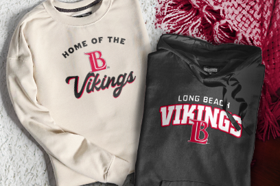Long Beach City College Vikings Sweatshirts (Option 3) Banner