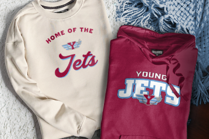 Young Elementary School Jets Sweatshirts (Option 3) Banner