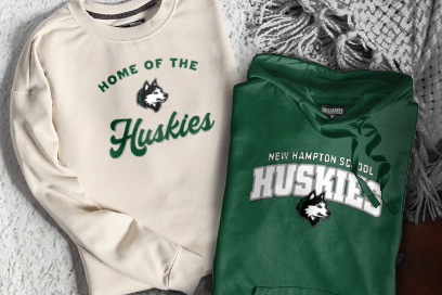 NEW HAMPTON  HUSKIES Sweatshirts (Option 3) Banner