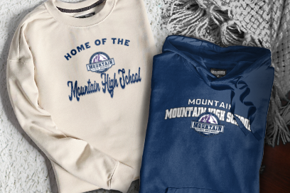 Mountain High School Mountain High School Sweatshirts (Option 3) Banner