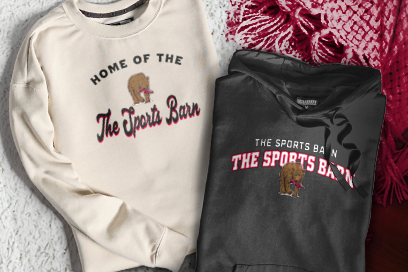The Sports Barn The Sports Barn Sweatshirts (Option 3) Banner