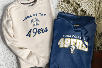 Yuba College 49ers Sweatshirts (Option 3) Banner