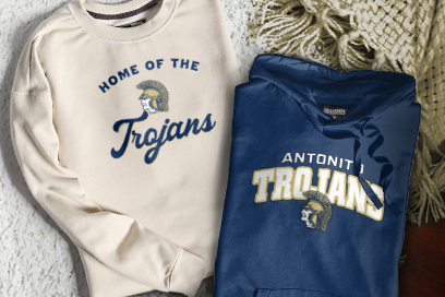 Antonito Trojans  Sweatshirts (Option 3) Banner