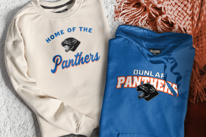 Dunlap Panthers Sweatshirts (Option 3) Banner