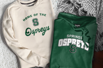 Springs Ospreys Sweatshirts (Option 3) Banner