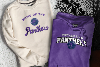 Chicago Tech Panthers Sweatshirts (Option 3) Banner