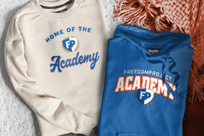 FreedomProject Academy Sweatshirts (Option 3) Banner